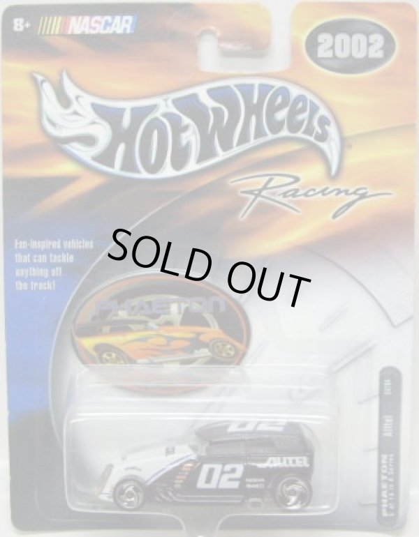 画像1: 2002 HOT WHEELS RACING 【#02 TEAM ALLTEL PHAETON】 BLACK-WHITE/SB