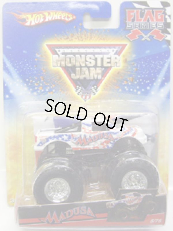 画像1: 2010 MONSTER JAM FLAG SERIES 【MADUSA】　WHITE