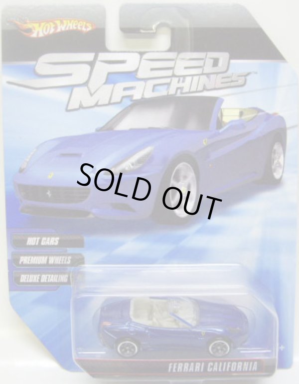 画像1: 2010 SPEED MACHINES 【FERRARI CALIFORNIA】　MET.BLUE/A6