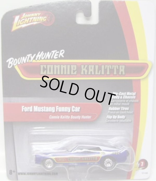 画像1: JOHNNY LIGHTNING 2.0  R7 【"CONNIE KALITTA BOUNTY HUNTER" FORD MUSTANG FUNNY CAR】  BLUE/RR