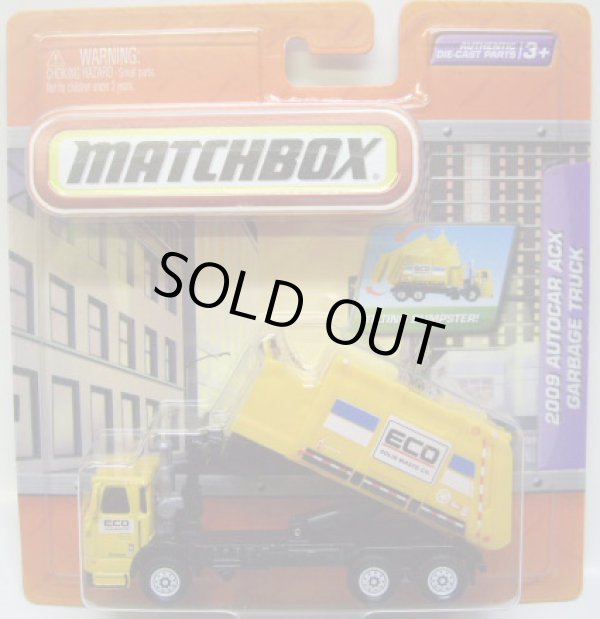 画像1: REAL WORKING RIGS 【2009 AUTOCAR ACX GARBAGE TRUCK】YELLOW