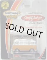 画像: 2001 COLLECTIBLES 50th ANNIVERSARY BANETT JACKSON COLLECTION 【1967 VOLKSWAGEN MICROBUS】 WHITE-OTANGE/RR
