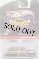 画像: LARRY'S GARAGE CHASE 【PURPLE PASSION WOODIE】　BLACK/RR (サイン付き）
