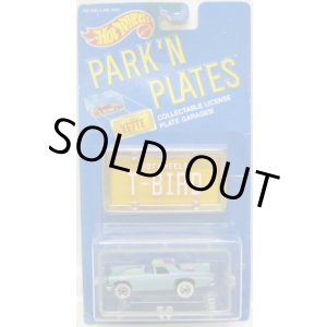 画像: PARK'N PLATES 【'57 T-BIRD (2072)】 TURQUOISE/WW  (ORANGE PLATE)