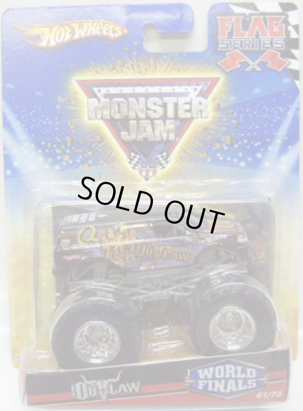 画像1: 2010 MONSTER JAM FLAG SERIES 【IRON OUTLAW (WORLD FINALS)】 BLACK