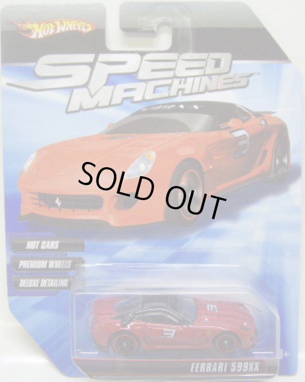 画像1: SPEED MACHINES 【FERRARI 599XX】　RED/A6