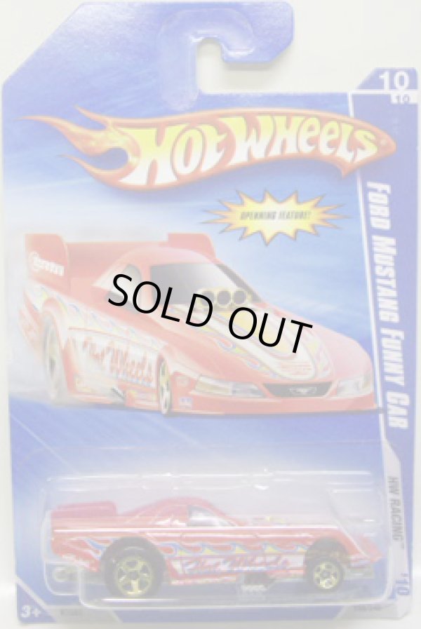 画像1: 【FORD MUSTANG FUNNY CAR】　RED/GOLD 5SP (KMART EXCLUSIVE COLOR)