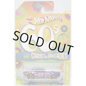 画像: 2011 WALMART EXCLUSIVE "CARS OF THE DECADES" 【'67 CHEVY CAMARO】MET.PURPLE/MC5