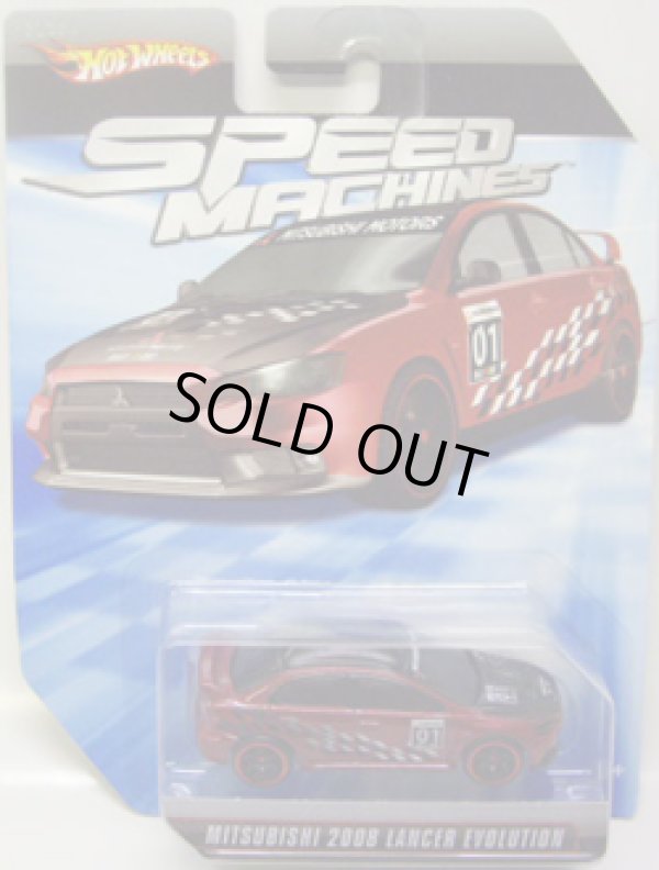 画像1: SPEED MACHINES 【MITSUBISHI 2008 LANCER EVOLUTION】　MET.RED/A6