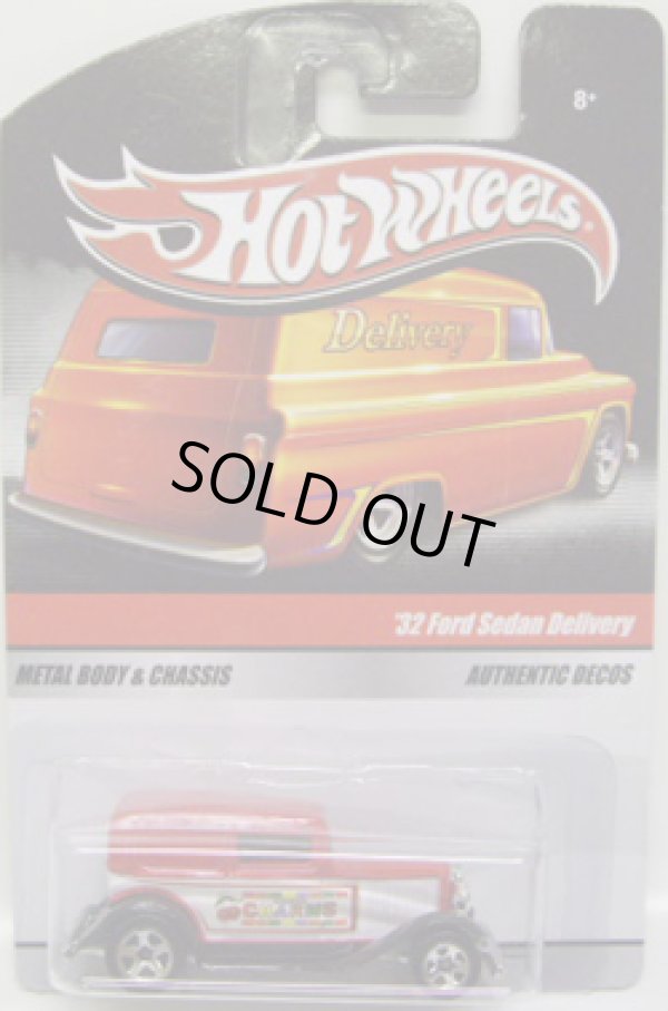 画像1: 2010 HOT WHEELS DELIVERY - SWEET RIDES 【'32 FORD SEDAN DELIVERY】　RED/5SP