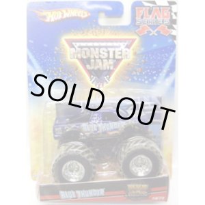 画像: 2010 MONSTER JAM FLAG SERIES 【BLUE THUNDER (MWD TRUCKS)】　BLUE