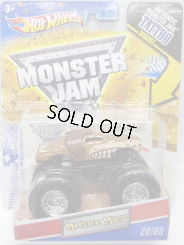 画像1: 2011 MONSTER JAM INSIDE TATTOO 【MONSTER MUTT】 BROWN