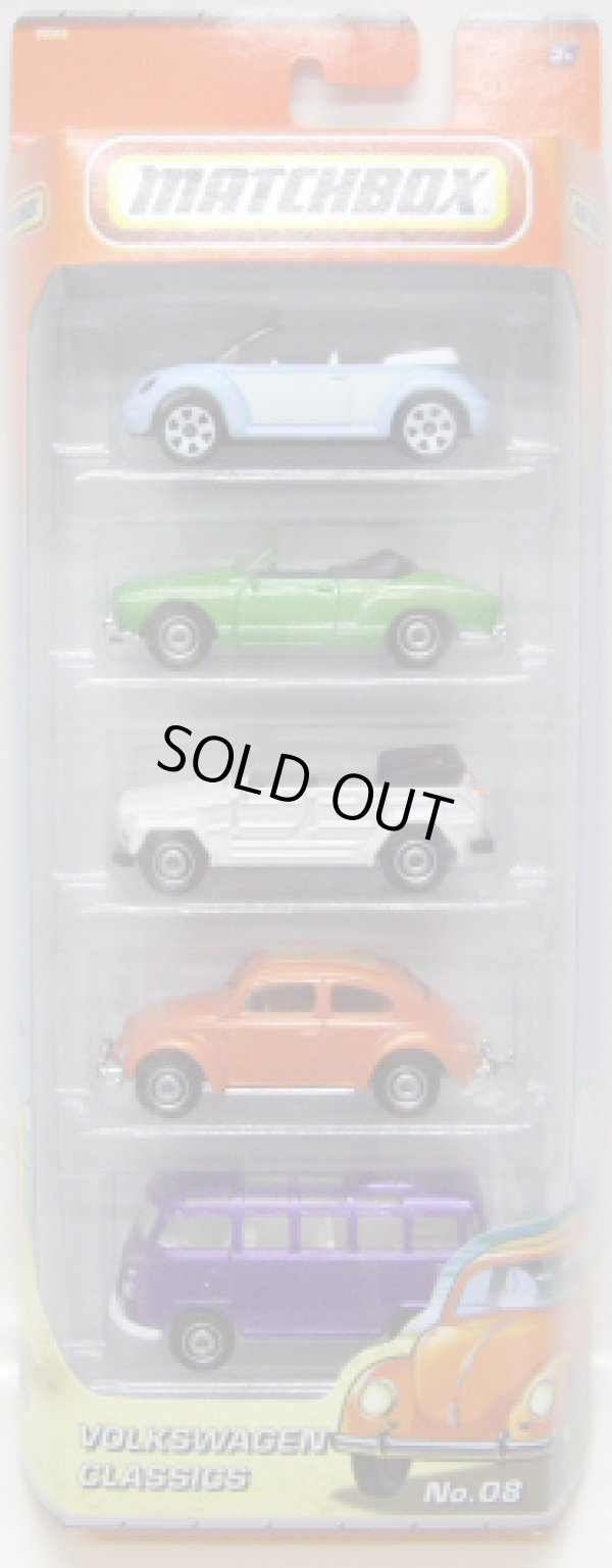 画像1: 2011 MATCHBOX 5PACK - VOLKSWAGEN CLASSICS No.08