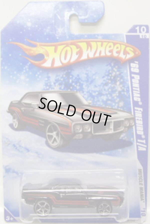 画像1: TARGET EXCLUSIVE SNOW FLAKE CARD 【'69 PONTIAC FIREBIRD T/A】　BLACK/MC5 (NEW WHEELS)