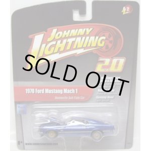 画像: JOHNNY LIGHTNING 2.0  R2 【"BONNEVILLE SALT FLATS CAR"1970 FORD MUSTANG MACH1】 BLUE/RR