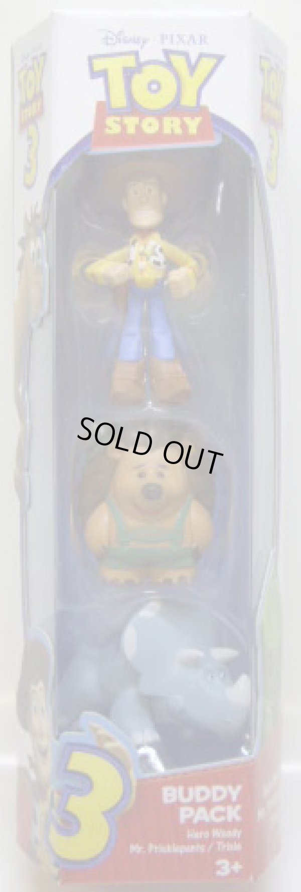 画像1: TOY STORY 3 【BUDDY 3PACK - HERO WOODY / MR.PRICKLEPANTS / TRIXIE (R2466/T0542)】　