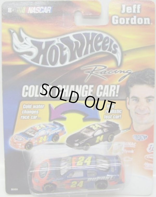 画像1: 2004 HOT WHEELS RACING COLOR CHANGE 【JEFF GORDON】 BLUE-BLACK/RR