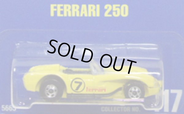 画像1: 【FERRARI 250】　YELLOW/BW (BLACKE PIPES)