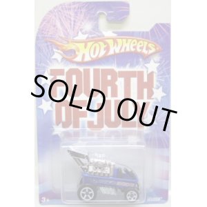 画像: 2008 WALMART EXCLUSIVE 4th of July 【DRAGGIN' WAGON (RADIO FLYER WAGON)】　FLAT BLUE/5SP