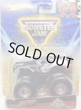 画像: 2010 MONSTER JAM FLAG SERIES 【SPIKE (SPECTRAFLAMES)】　STEELBLUE