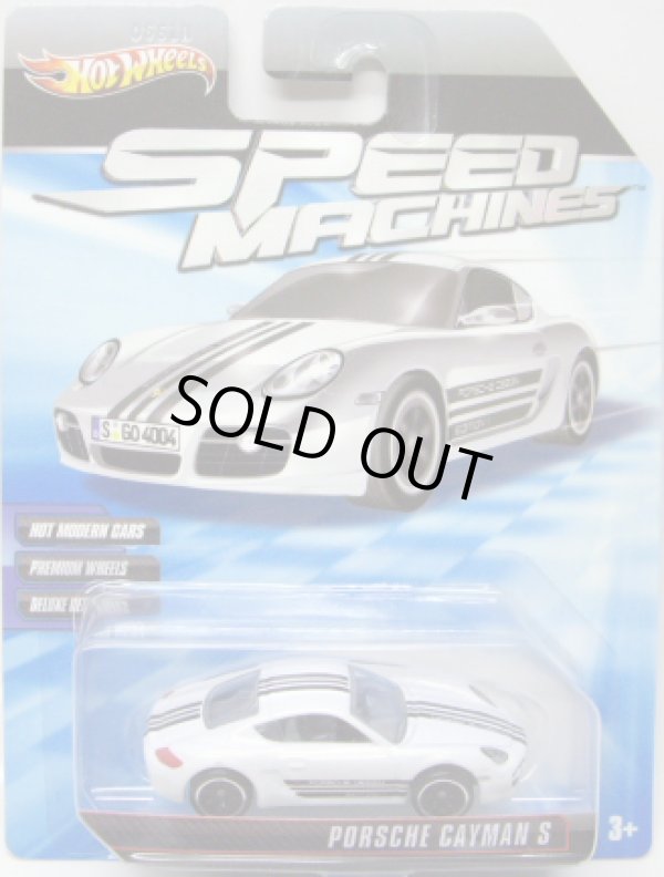 画像1: SPEED MACHINES 【PORSCHE CAYMAN S】　WHITE/A6