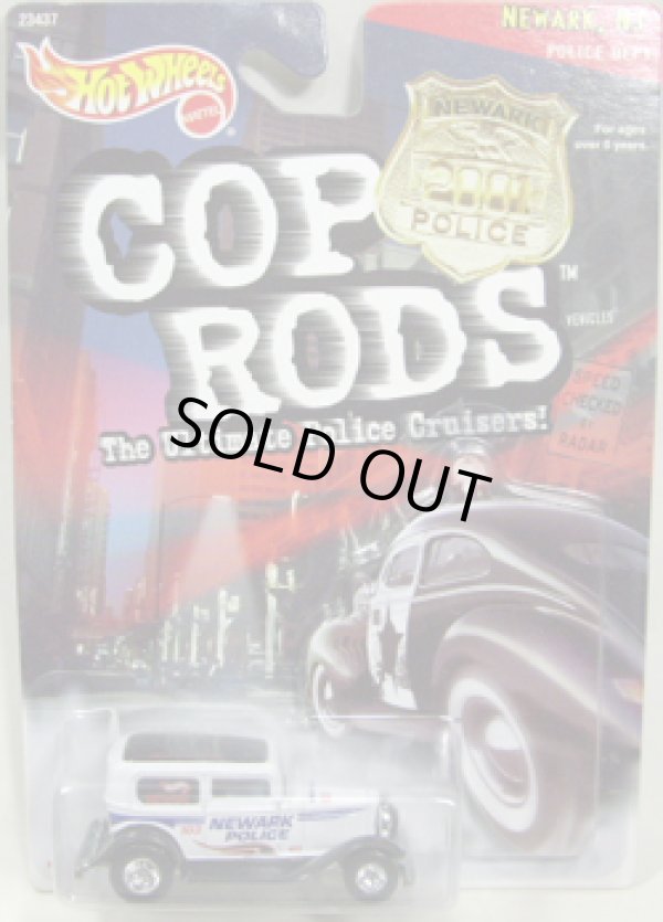 画像1: 1999 K・B TOYS EXCLUSIVE COP RODS 1 【'32 SEDAN DELIVERY】　BLACK・WHITE/RR