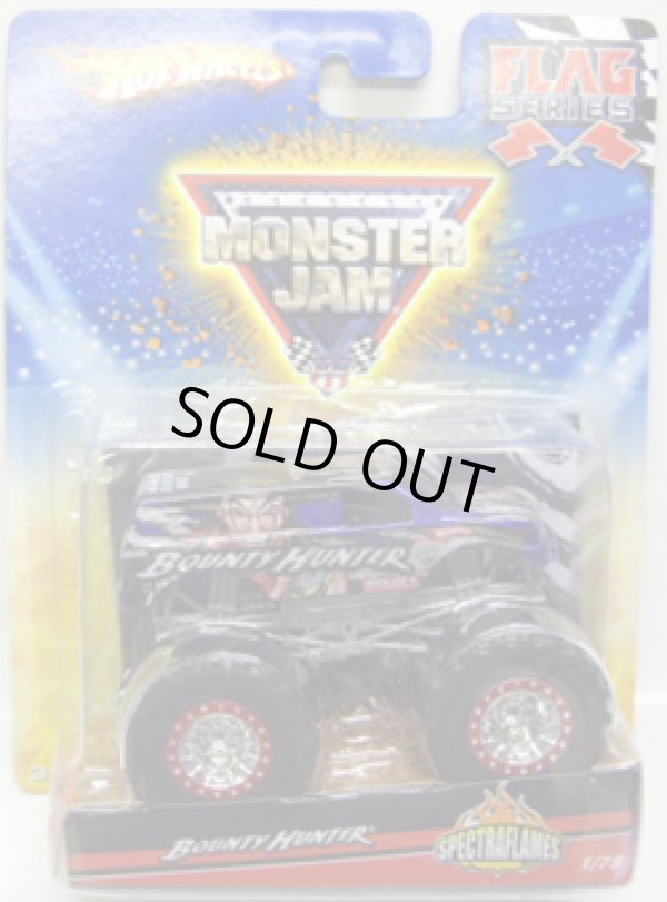 画像1: 2010 MONSTER JAM FLAG SERIES 【BOUNTY HUNTER (SPECTRAFLAMES)】　BLUE