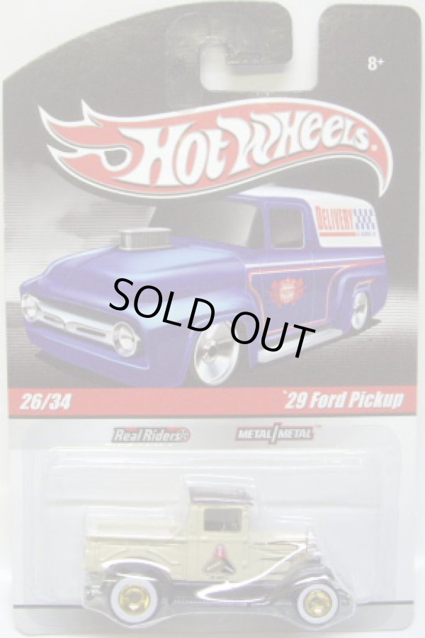 画像1: 2010 HOT WHEELS DELIVERY 【'29 FORD PICKUP】　CREAM/RR