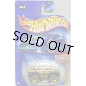 画像: TOYS 'R' US EXCLUSIVE 【BLINGS HUMMER H2】　GOLD CHROME/GOLD BZ (MAIL IN PROMO)