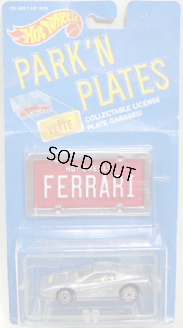 画像1: PARK'N PLATES 【FERRARI TESTAROSSA (2048)】 SILVER/UH (TAN INTERIOR)