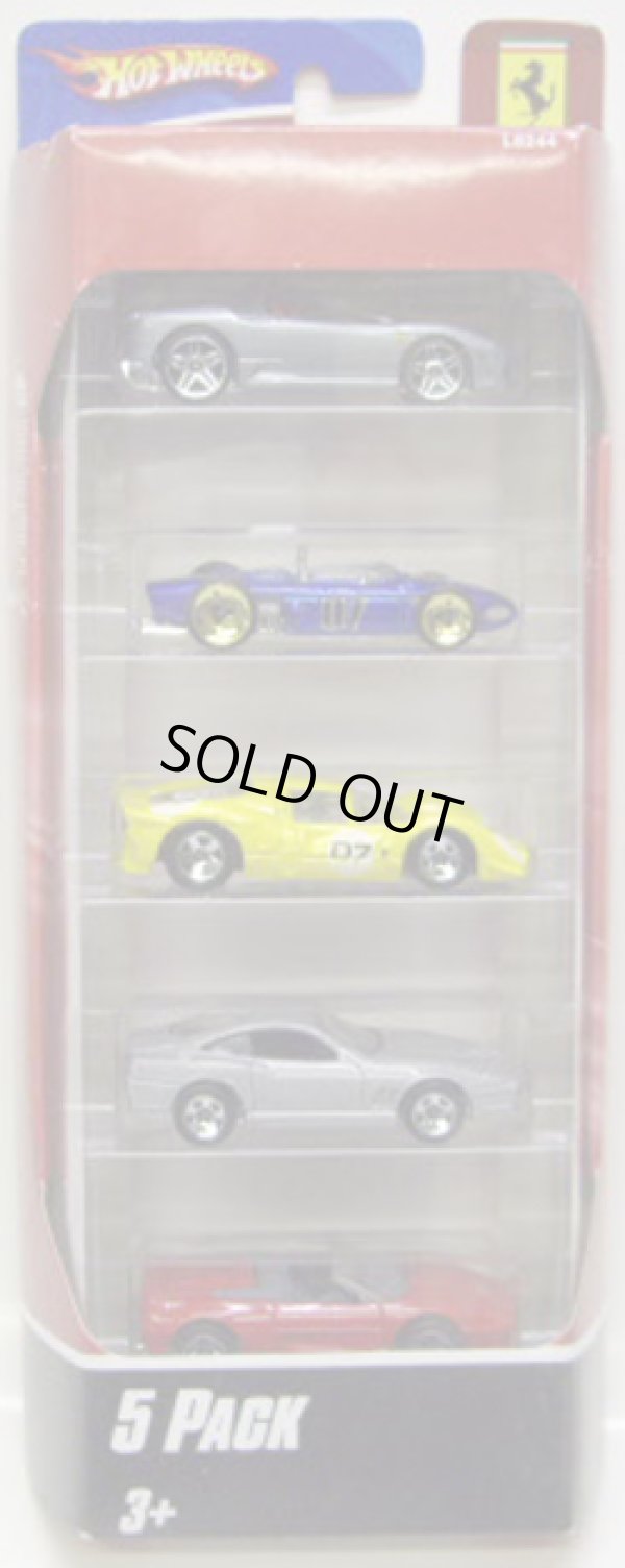 画像1: 2007 5PACK 【FERRARI 5PACK】　Ferrari F430 Spider / Ferrari 156 / Ferrari P4 / Ferrari 550 Maranello / Ferrari F355 Spider