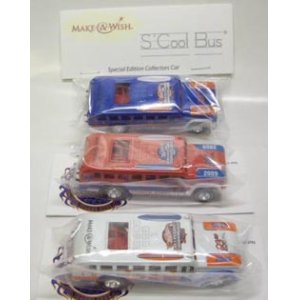 画像: 23rd Annual Collectors Convention BINGO 3CAR SET  【S'COOL BUS】　WHITE・RED・BLUE/RR (CODE-3)