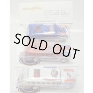 画像: 23rd Annual Collectors Convention BINGO 3CAR SET  【S'COOL BUS】　WHITE・RED・BLUE/RR (CODE-3)