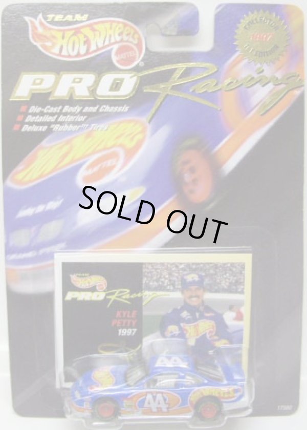 画像1: 1997 HOT WHEELS PRO RACING 【KYLE PETTY #44 TEAM HOT WHEELS PONTIAC GRAND PRIX 】　RACE TEAM BLUE/RR