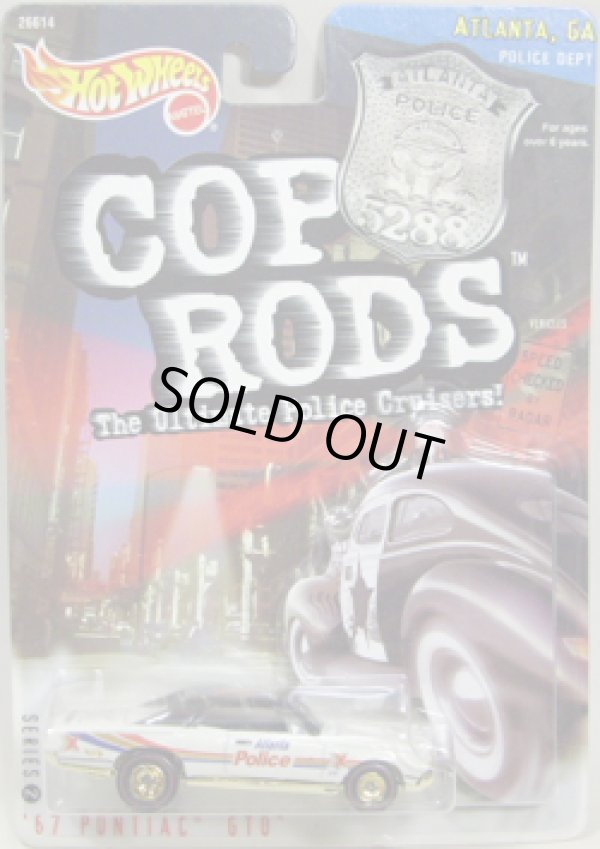 画像1: 2000 K・B TOYS EXCLUSIVE COP RODS 2 【'67 PONTIAC GTO】　BLACK・WHITE/RR