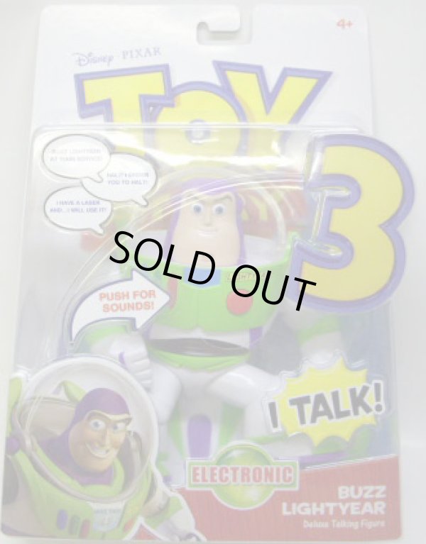 画像1: TOY STORY 3 【DELUXE TALKING FIGURE - BUZZ LIGHTYEAR (T7210/T2120)】 (国内流通版）