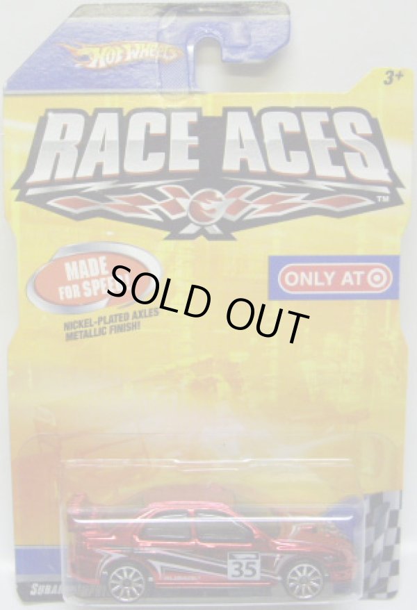 画像1: 2009 TARGET EXCLUSIVE RACE ACES 【SUBARU IMPREZA】　CHROME RED/10SP