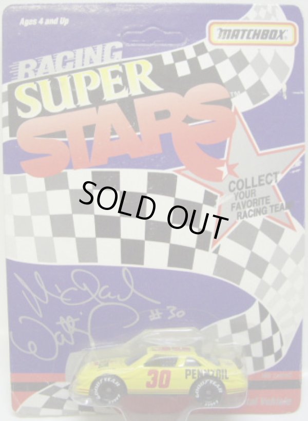 画像1: 1992 RACING SUPER STARS  【PENNZOIL #30 MICHAEL WALTRIP PONTIAC GRAND PRIX】 YELLOW