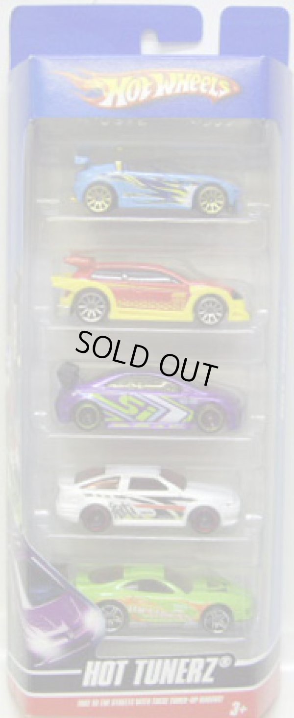 画像1: 2010 5PACK 【HOT TUNERZ】　Tantrum / Flight '03 / Honda Civic SI / Toyota Corolla AE-86 / Super Tsunami