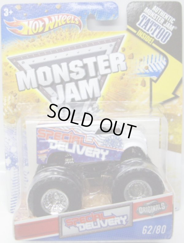 画像1: 2011 MONSTER JAM INSIDE TATTOO 【SPECIAL DELIVERY (DAIRY DELIVERY)】 WHITE (HW ORIGINALS)