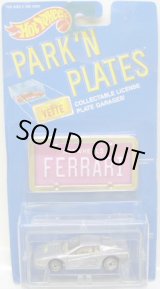 画像: PARK'N PLATES 【FERRARI TESTAROSSA (2048)】 SILVER/UH (TAN INTERIOR) (PINK PLATE)