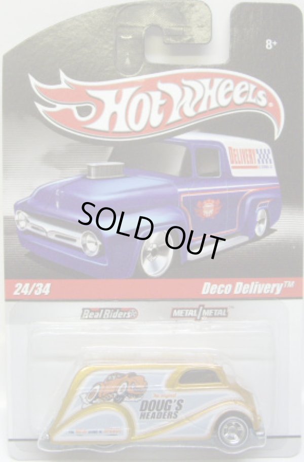 画像1: 2010 HOT WHEELS DELIVERY 【DECO DELIVERY】　GOLD/RR