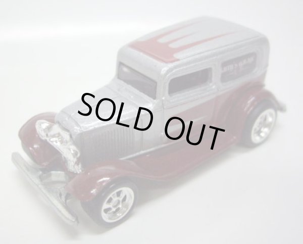 画像1: LOOSE - LARRY'S GARAGE 21CAR SET 【'32 FORD SEDAN DELIVERY】　SILVER-RED/RR (CHASE)