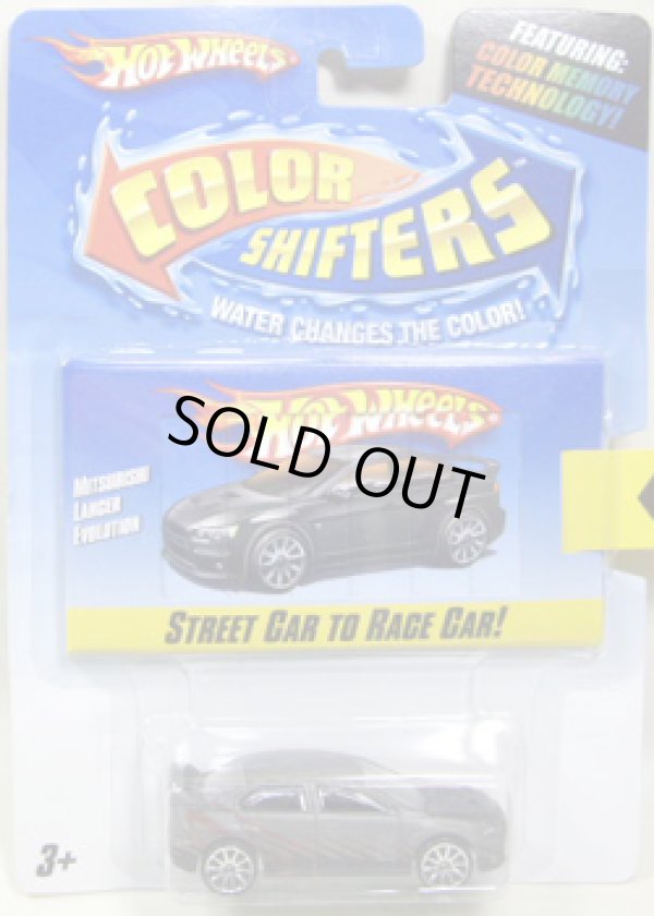 画像1: COLOR SHIFTERS 【MITSUBISHI LANCER EVOLUTION】　BLACK-WHITE/10SP