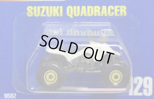 画像1: 【SUZUKI QUADRACER】　WHITE/YELLOW C