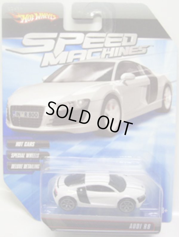 画像1: SPEED MACHINES 【AUDI R8】　WHITE/A6