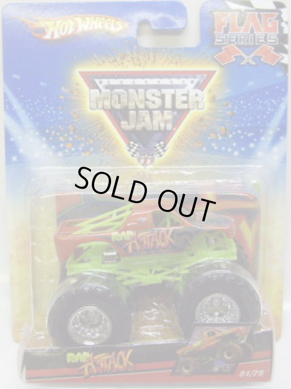 画像1: 2010 MONSTER JAM FLAG SERIES 【RAP ATTACK】 MET.ORANGE