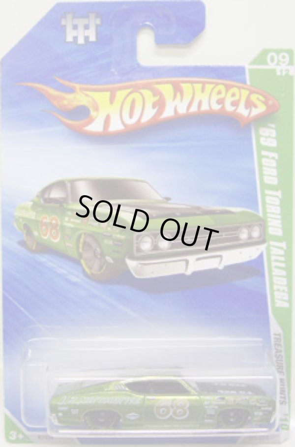 画像1: 2010 SUPER TREASURE HUNTS 【'69 FORD TORINO TALLADEGA】　SPEC.DK.GREEN/RR