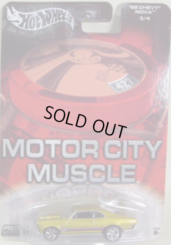 画像1: AUTO AFFINITY - MOTOR CITY MUSCLE 【'68 CHEVY NOVA】　GOLD/RR