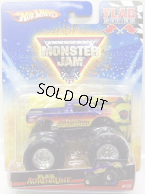 画像1: 2010 MONSTER JAM FLAG SERIES 【PURE ADRENALINE】　BLUE